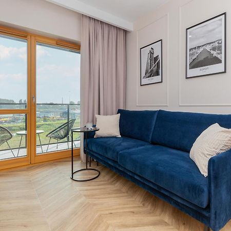Sienna Grobla Apartment With View Of The Motlawa Terrace & Sauna, Gym By Noclegi Renters グダニスク エクステリア 写真