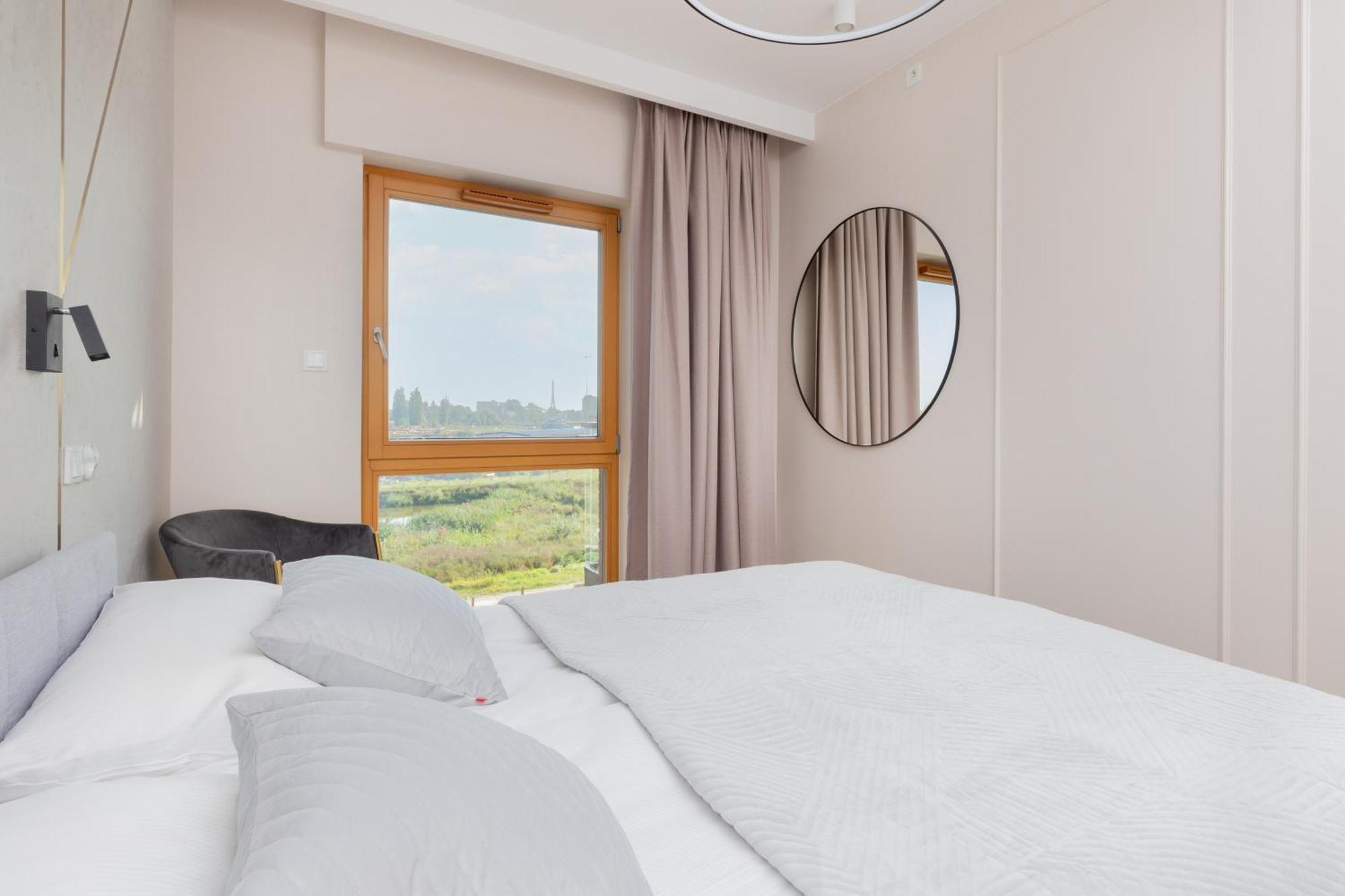 Sienna Grobla Apartment With View Of The Motlawa Terrace & Sauna, Gym By Noclegi Renters グダニスク エクステリア 写真